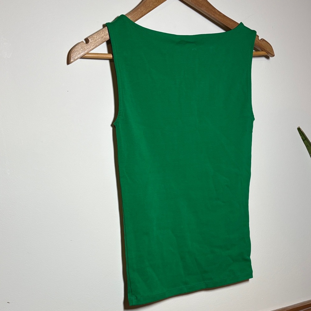Ann Taylor Vibrant Green Tank Top - Picture 3 of 3